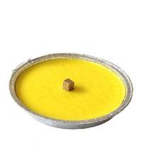 Set 10 Candele Alla Citronella Antizanzare In Vaso Alluminio Fiaccola 11cm         