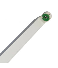 Set 10 Plafoniera Plafoniere Installazione A Soffitto Parete Per Tubi Neon A Led     -60 Cm   -