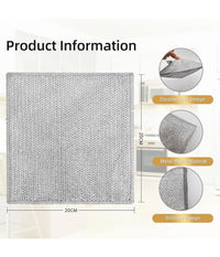 Set 10 Pz Panni In Filo Metallico Antigraffio Per Pulire Piatti Lavelli Multiuso         