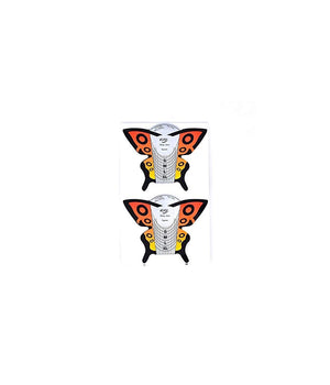 Set 100 Pezzi Rotolo Cartine Farfalla Arancione Cartina Ricostruzione Unghie         