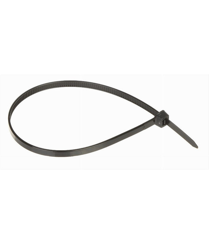 Set 100 Pz Fascette Serracavo Autobloccanti In Nylon Nero 4.8mm X 200mm 48-200-n         