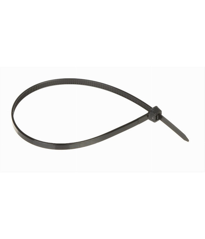 Set 100pz Fascette Serracavo Autobloccanti In Nylon Nero 4.8mm X 250mm 48-250-n         