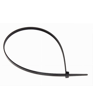 Set 100pz Fascette Serracavo Autobloccanti In Nylon Nero 4.8mm X 350 Mm 48-350-n         