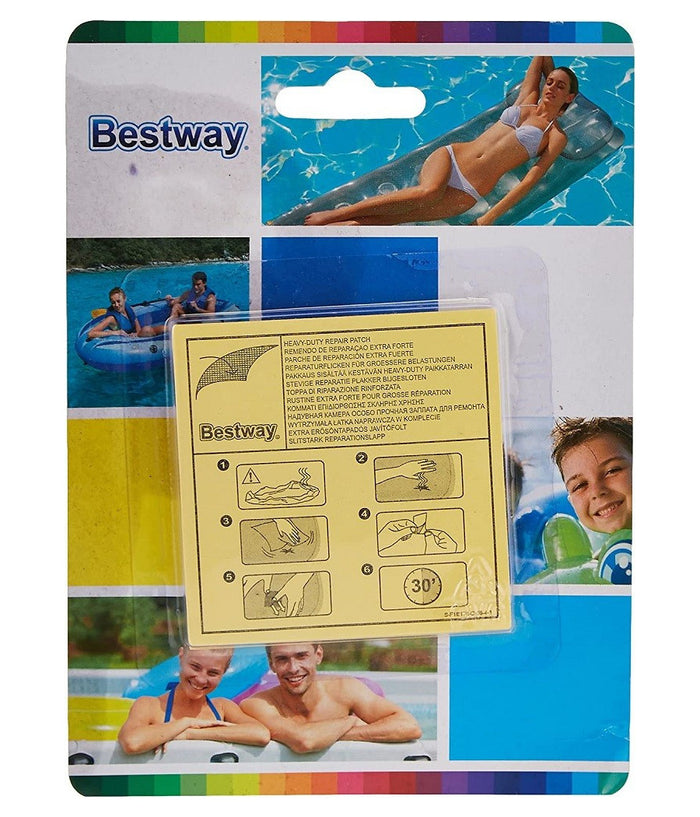 Trade Shop - Set 10pz Toppa Toppe Di Riparazione Strong Per Piscine Materassi Gonfiabili 62068 -