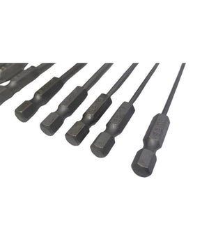 Set 11 Inserti Da T6 A T40 100mm Cacciaviti Torx Per Avvitatore Esagonale 1/4"         