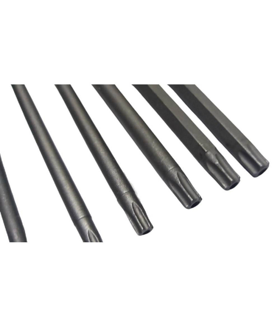 Set 11 Inserti Da T6 A T40 100mm Cacciaviti Torx Per Avvitatore Esagonale 1/4"         