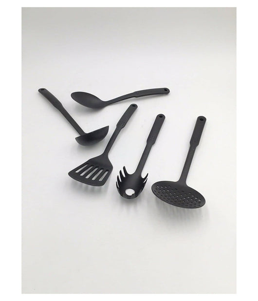 Set 11pz Padelle In Pietra Lavica Antiaderente Coperchio Mestoli Ad Induzione Gas         