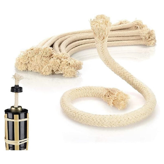 Trade Shop - Set 12 Confezioni Da 8pz Stoppini Per Torce Fiaccole Da Giardino Grn14 Ricambi 013456 -        