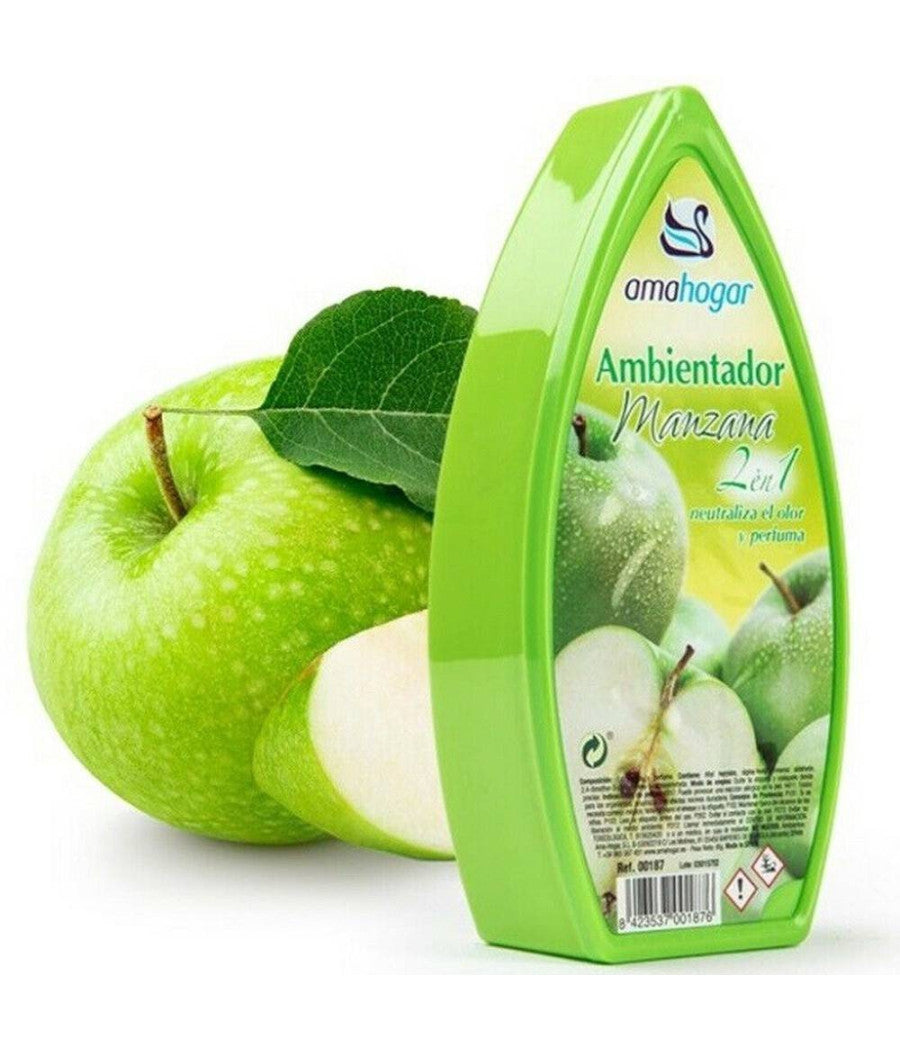 Set 12 Deodoranti Gel Profumo Ambiente Assorbi Odori Fragranza Mela         