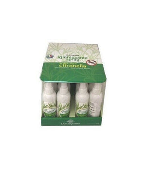 Set 12 Flaconcini Igienizzante Spray Al Profumo Di Citronella Antizanzare 005328         