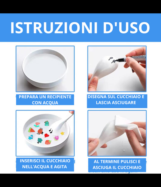 Set 12 Pennarelli Magici Pittura Ad Acqua Penna Galleggiante Lavabile Bambini         