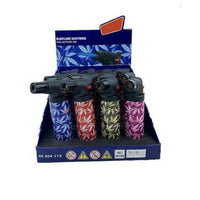 Trade Shop - Set 12 Pezzi Accendini Accendi Gas Easy Torch Foglie Cucina Fornelli 40804174 -