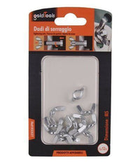 Set 12 Pezzi Dadi Di Serraggio Dado Con Alette Filettatura M5 Fissaggio 93327         