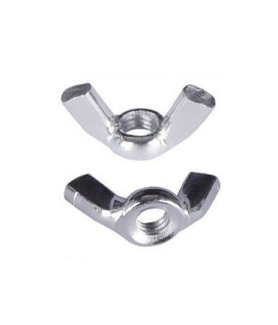 Set 12 Pezzi Dadi Di Serraggio Dado Con Alette Filettatura M5 Fissaggio 93327         