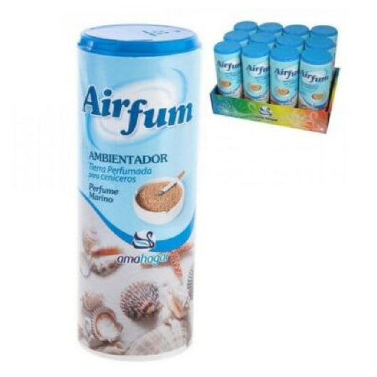 Trade Shop - Set 12 Pezzi Deodorante Sabbia Profumata Per Posacenere Fragranza Marina -