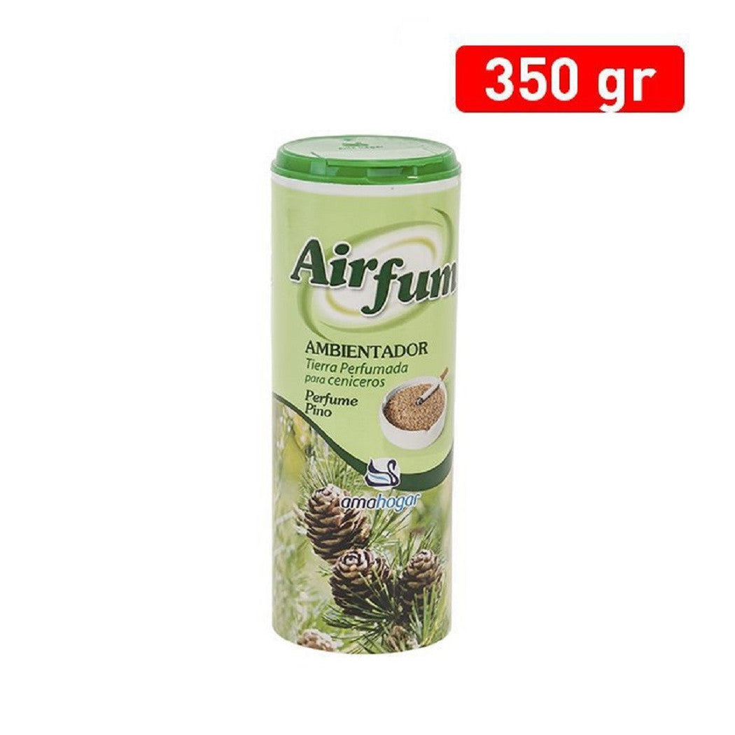 Trade Shop - Set 12 Pezzi Deodorante Sabbia Profumata Per Posacenere Fragranza Pino 350gr -