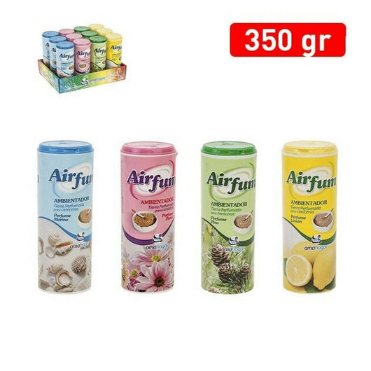 Trade Shop - Set 12 Pezzi Deodorante Sabbia Profumata Per Posacenere Varie Fragranze -