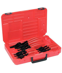 Set 12 Pinze Per Anelli Elastici Interni Esterni Reversibile 45° A 90° 07209         