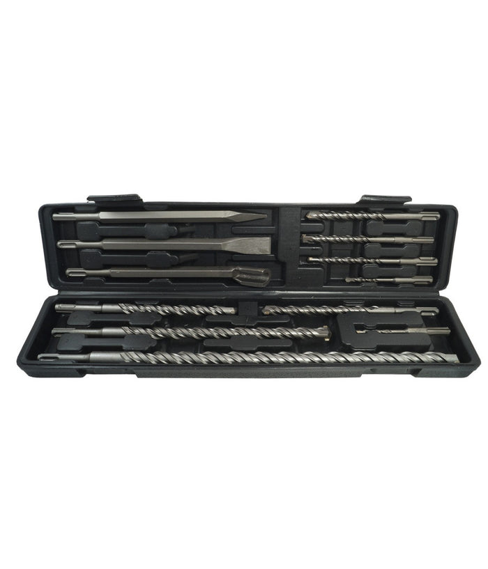 Set 12 Punte Per Trapano Martello Pneumatico Puntali Punta Scalpelli Sds Plus         