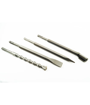 Set 12 Punte Per Trapano Martello Pneumatico Puntali Punta Scalpelli Sds Plus         