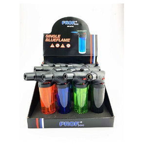 Trade Shop - Set 12 Pz Accendini Accendi Gas Easy Torch Transparenti Cucina Fornelli 40803923 -