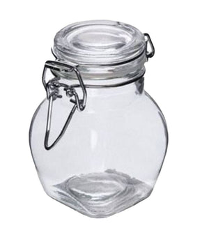 Set 12 Pz Barattolino Vasetto Con Tappo Ermetico Porta Spezie In Vetro 90ml         