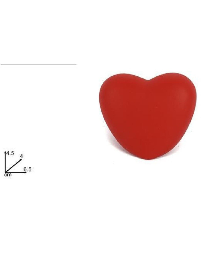 Set 12 Pz Cuori Cuore Rosso Luminoso Decorazione Luce San Valentino 6,5x4.5x4cm         
