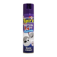 Trade Shop - Set 12 Pz Insetticida Spray Per Mosche Zanzare Insetti 400 Ml Al Fresco Profumo 073210a -