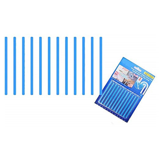 Trade Shop - Set 12pz Bastoncino Stura Lavandino Bagno Cucina Pompa Scarico Sturatubi Lavello -