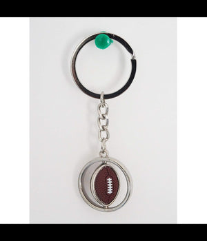 Trade Shop - Set 12pz Bomboniera Palla Rugby 3d Portachiavi Chiave Compleanno 18 Anni Comunione -