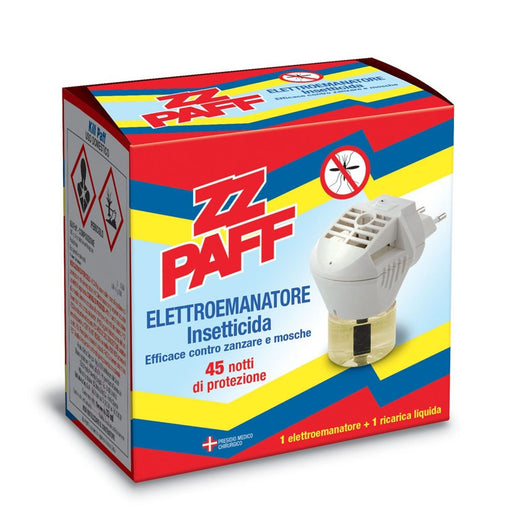 Trade Shop - Set 12pz Elettroemanatore Diffusore Insetticida Base + 1 Ricarica Liquida 45 Notti 007561z -