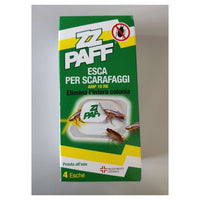 Trade Shop - Set 12pz Esca Per Scarafaggi Con 4 Trappole 2g Pronta All'uso Elimina Intera Colonia 010899 -