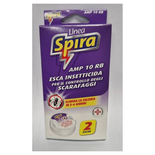 Trade Shop - Set 12pz Esca Trappola Insetticida Per Scarafaggi 2pz Elimina Colonia 5-6 Giorni 479376 -