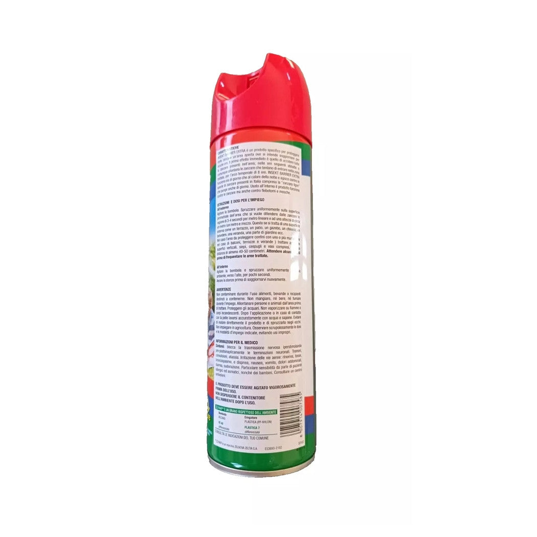 Trade Shop - Set 12pz Insetticida Anti Zanzare Spray Barriera Protettiva Esterno Spazi Aperti 007585z -