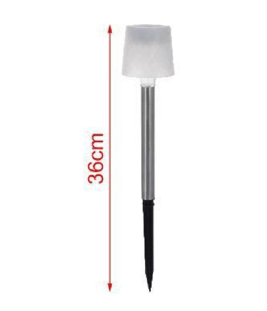Set 12pz Lampada Ad Energia Solare 36 Cm Con Picchetto Giardini Vialetti 2003020         