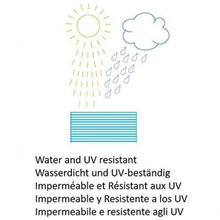 Set 14 pezzi in policarbonato resistente ai raggi UV per serre da giardino (605 x 1210 x 4 mm)