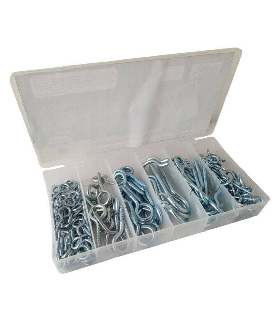 Set 151 Viti Autoperforanti Testa Occhiello Chiusi Aperti Varie Misure Nc-h221         