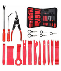 Set 19 Pz Smontaggio Rimozione Pannelli Portiere Clip Auto Stereo Cruscotto 19pz         