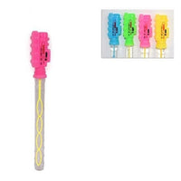 Trade Shop - Set 2 Bolle Sapone 105ml Spada Forma Treno Gioco Divertimento Bambini 35cm Party -