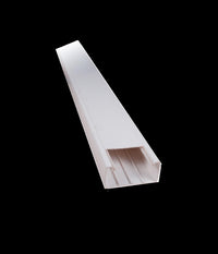 Set 2 Canalina Elettrica Passacavi Plastica 2mt 16x16mm Autoadesiva Ct2 5621616a         