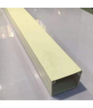 Set 2 Canalina Passacavo Singola 2 Metri 40 X 30 Mm Bianco Singolo 60772         