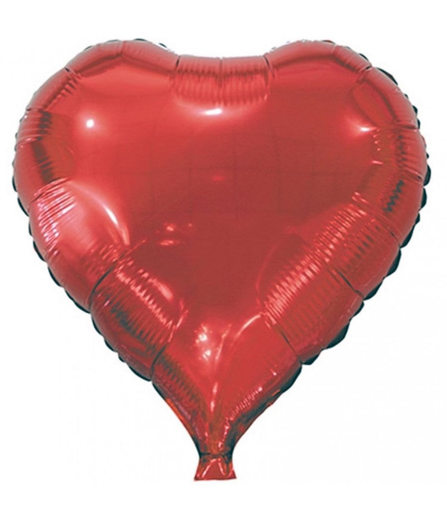 Set 2 Festoni Palloncini Cuore Love Cuori Rosso 45cm Per Elio Compleanni Party         