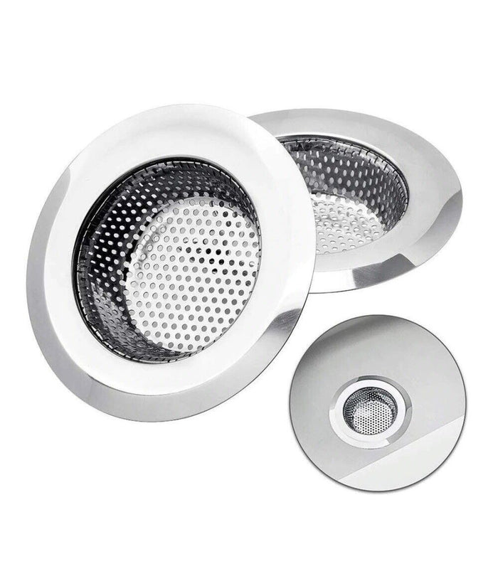 Set 2 Filtri Filtro Lavello Cucina Bagno Doccia Scarico Lavandino 5,3 Cm 79534         