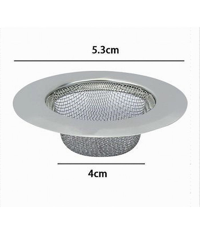 Set 2 Filtri Filtro Lavello Cucina Bagno Doccia Scarico Lavandino 5,3 Cm 79534         