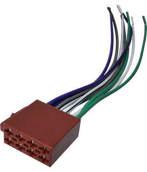 Set 2 Iso Femmina Connettore Adattatore Blocco Alimentazione Per Autoradio 160mm         