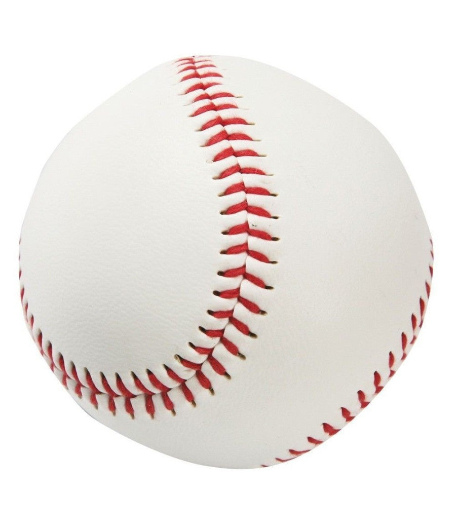 Set 2 Palle Da Baseball In Cuoio Cucito Coppia Palline Palla Ball Regolamentari         