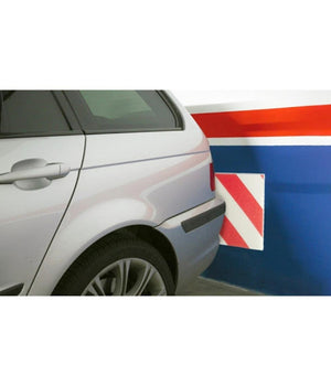 Set 2 Pannelli Adesivi Antiurto Per Garage Box Protezione Paraurti Auto 14x100cm         