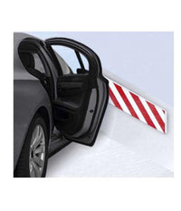 Set 2 Pannelli Adesivi Antiurto Per Garage Box Protezione Paraurti Auto 24x50cm         