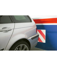 Set 2 Pannelli Adesivi Antiurto Per Garage Box Protezione Paraurti Auto 24x50cm         