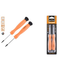 Set 2 Pezzi Cacciavite Cacciaviti Punta Magnetica A Stella T6 T7 In Cr-v 57024         